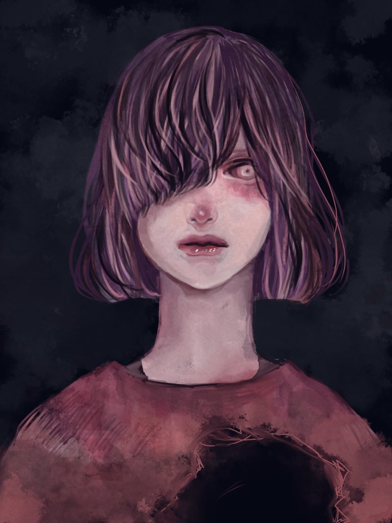 「ぽっかり空いた穴#イラスト 」|西 ✂︎のイラスト
