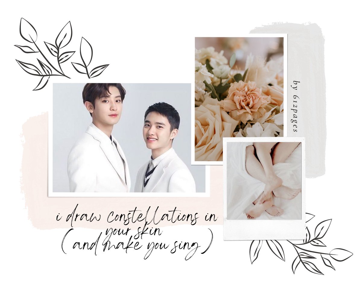 #chansoo  
—3789 words
—by 612pages

There are things Kyungsoo feels insecure about when it comes to his body. For example, he dislikes how he has many moles scattered around his skin or how his tummy looks a bit chubby. 

🔗archiveofourown.org/collections/Bo…