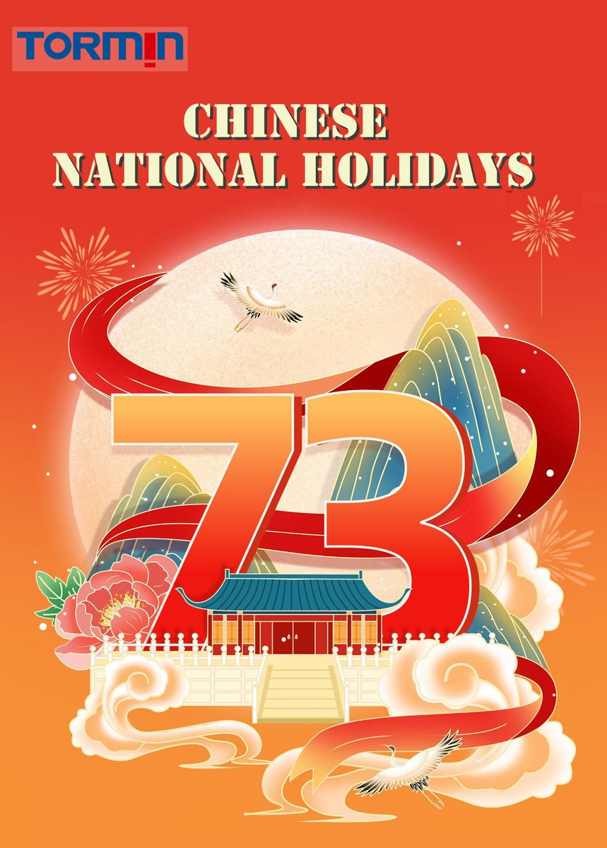 kyleying90's tweet photo. 🎈The Chinese National Day holiday is from October 1st to 7th.
📱Mobile/WhatsApp/Wechat: (+86) 188-588-31049
💌Email: kyle@tormin-lighting.com
#chinesenationalday #holidays https://t.co/7vXeIykEHz