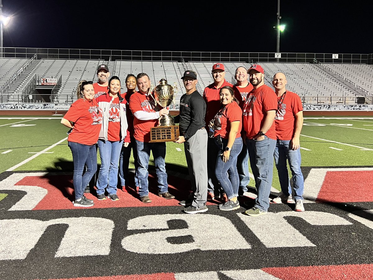 Winner winner chicken dinner. #MoundShowdown #WwAreMarcusWeAreOne <a href="/Marcus_HS/">Marcus High School</a> <a href="/MarcusFootball/">Marcus Football</a> <a href="/MHS9th/">MHS 9th Grade Campus</a> <a href="/ItsMeKMalone/">K. Malone 🦋</a> <a href="/MullinJason/">Jason Mullin</a> @C_S_Nichols <a href="/PayneLISD/">Amy Payne</a> <a href="/TrueTrueje/">Jessica True</a>  <a href="/kylealansmith/">Kyle Smith</a> <a href="/PorterMHS/">𝑪𝒉𝒓𝒊𝒔 𝑷𝒐𝒓𝒕𝒆𝒓</a> <a href="/greenr_lisd/">Kyle Green</a>