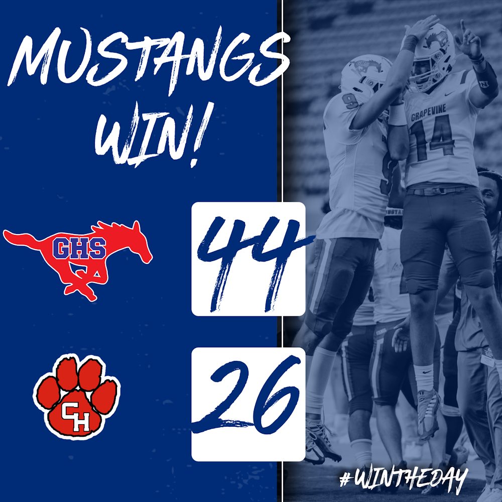 MUSTANGS ARE RED RAIL CHAMPS!!! 

#WinTheDay