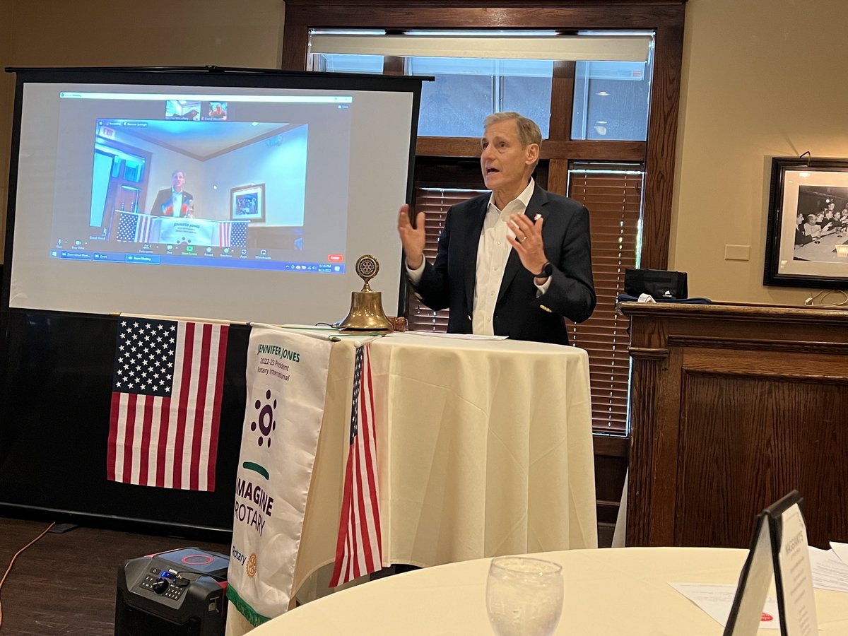 JohnHewko's tweet photo. Great visit to Denver last week as honorary co-chair w/ Marga of the #Rotary #woohoomanity charity bike ride at the Denver Century Ride. Colorado + Wyoming Rotarians raised over $200K for polio eradication, help for Ukraine + several local+regional charities #endpolio @rotary5450 https://t.co/VdEXEgiyxo