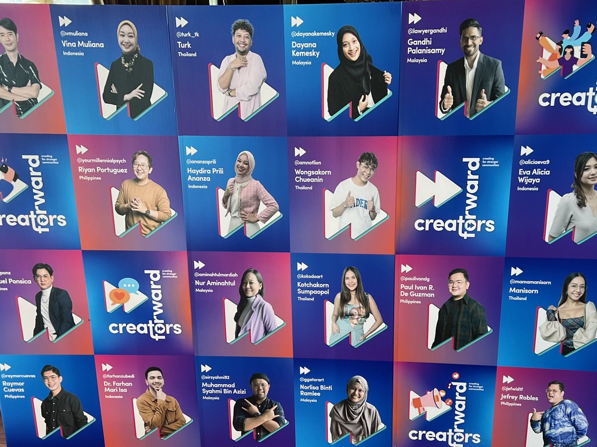 v_baffour's tweet photo. An inspiring morning with agents of positive change who promote tolerance & diversity in social media! Thanks to @EUinThailand & @asia_tiktok #CreatorsForward https://t.co/shGB3QnQlE