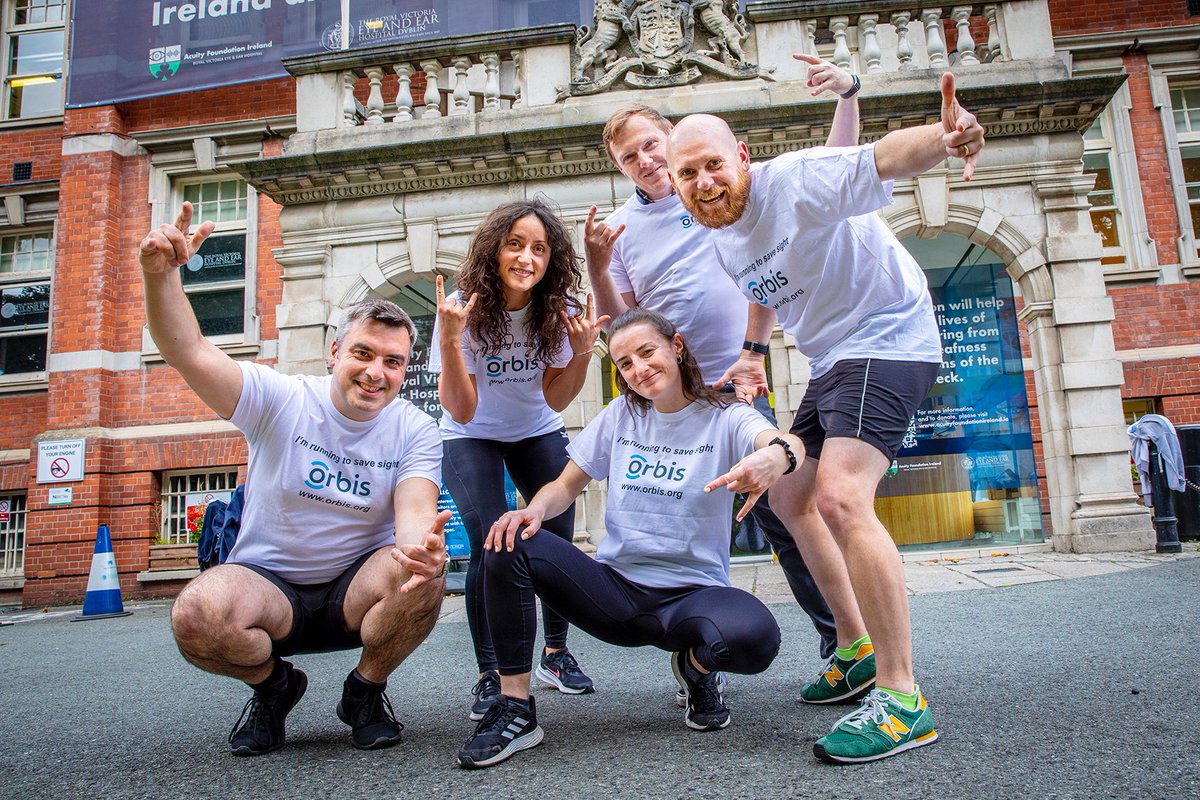 AcuityIreland's tweet photo. Our crew from the Royal Victoria Eye and Ear Hospital is ready to take on the Hell & Back challenge today, Saturday, October 1!
@ORBISIreland @OrbisIntl #royalvictoriaeyeandearhospital #philanthropy #dublin #sightsaving #orbis #ophthalmology #southernethiopia https://t.co/hJnbPmQBN0