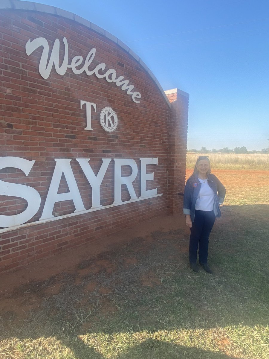 Great evening in Sayre Oklahoma