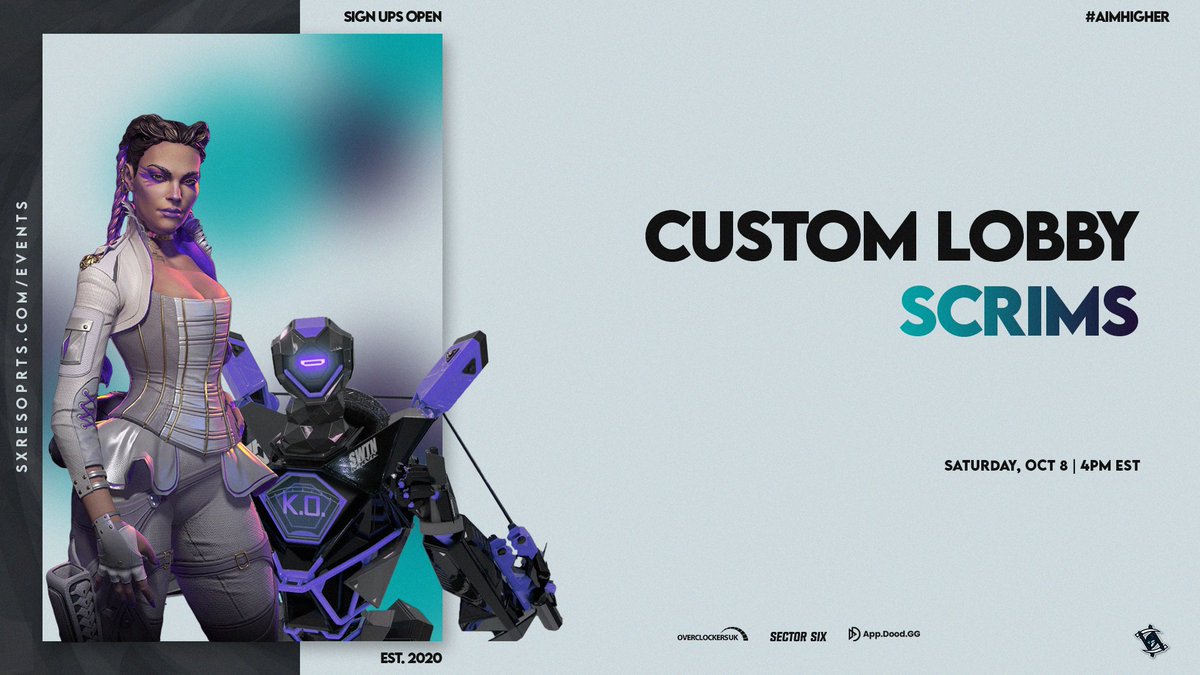 SxR Esports (@sxr_esports) on Twitter photo TOMORROW'S THE DAY!!
Sign ups are still open till tomorrow at 2pm EST. If you're having trouble setting up your team just let us know, we'll help you out!
π - 4pm EST | 9pm UK
π
- Saturday, Oct 8th
Rules & Registration β¬οΈ
sxresports.com/events/apex/ocβ¦
#AimHigher | <a href="/DoodLive/">π-π-π-π-π-π-π-π-π</a> TOMORROW'S THE DAY!!
Sign ups are still open till tomorrow at 2pm EST. If you're having trouble setting up your team just let us know, we'll help you out!
π - 4pm EST | 9pm UK
π
- Saturday, Oct 8th
Rules & Registration β¬οΈ
sxresports.com/events/apex/ocβ¦
#AimHigher | <a href="/DoodLive/">π-π-π-π-π-π-π-π-π</a>