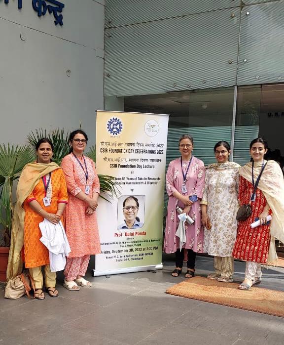 The MBBS students and faculty of @aimsmohali visited CSIR-Institute of Microbial Technology (#IMTech) a fore-runner in the domain of microbial biotechnology on 30 September 2022 on the occasion of the 81st CSIR-IMTech Foundation day.