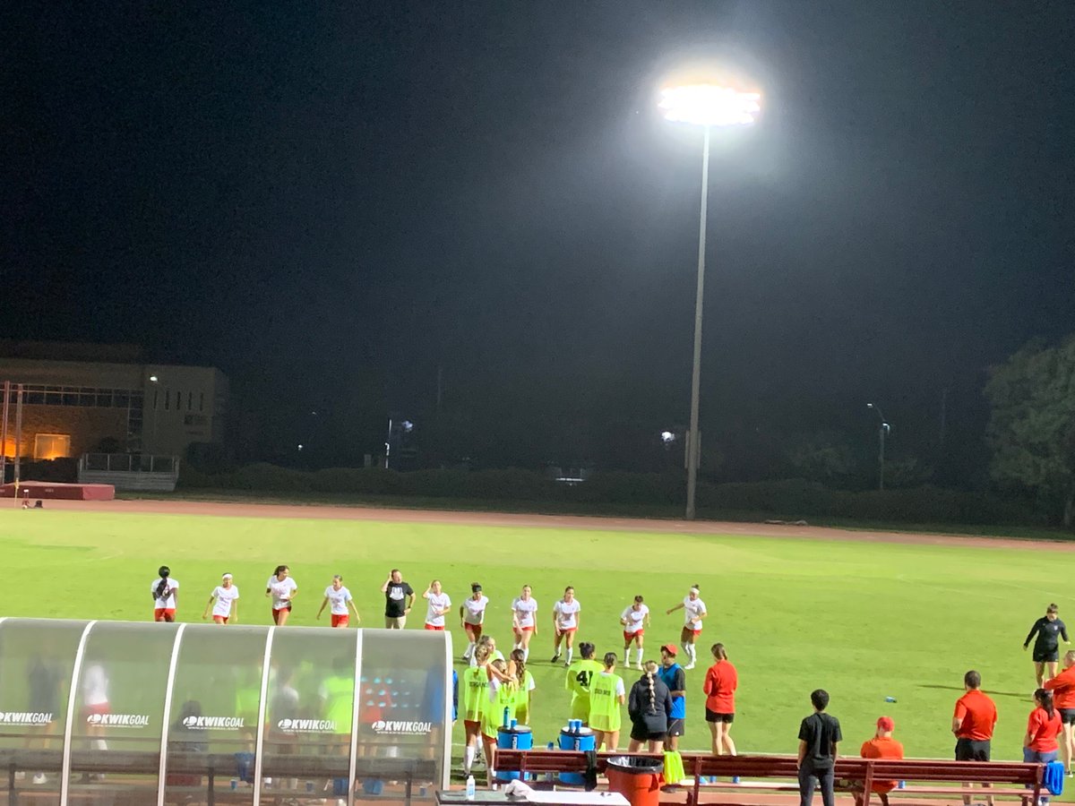 RosaleeRush's tweet photo. Having fun cheering &amp; learning some skilled soccer moves from @GoStanState Warriors with these beauties. Let’s Go Warriors! https://t.co/eOQcI3KW6H