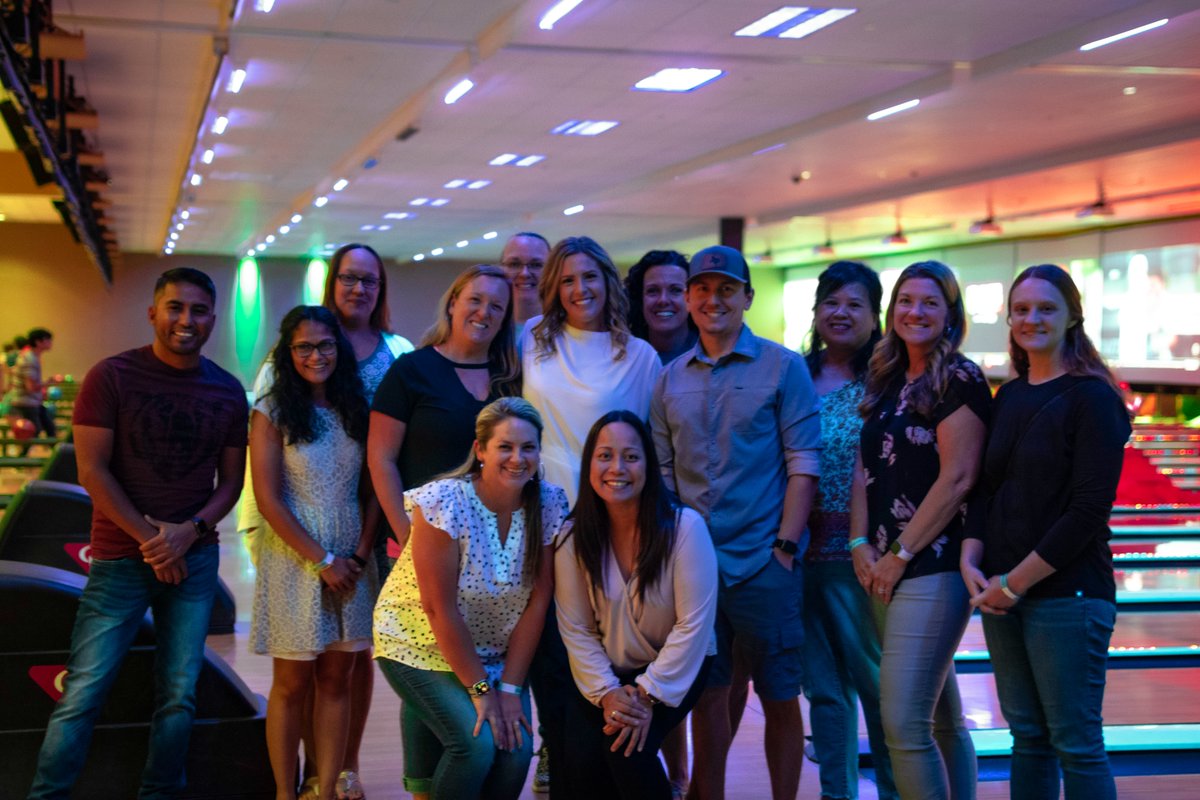 acclaimdoctors's tweet photo. All of our #APP's were invited to #takeabreak at the arcade, go bowling, have donuts, and more to celebrate #APPWeek! Our Advanced Practice Professionals deserve more than a week - they deserve our daily praises! #Thankyou, Acclaim APP's, for all you do for our #patients! #Big4 https://t.co/CFvIDaAk49