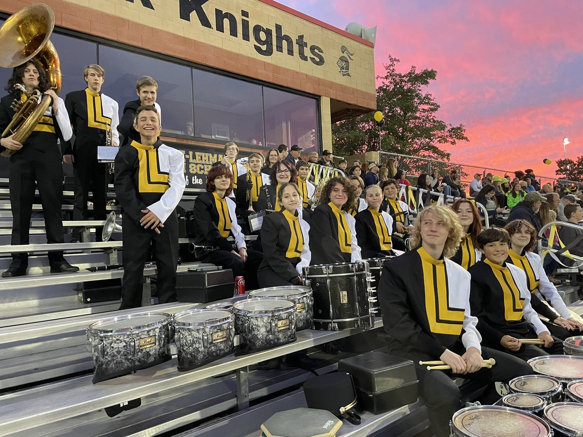 lakelehmanband's tweet photo. Great start to a busy weekend @lakelehmanband!! #homecoming #llpride #thetempleofthesun #compweekend https://t.co/a9lbN0tFHl