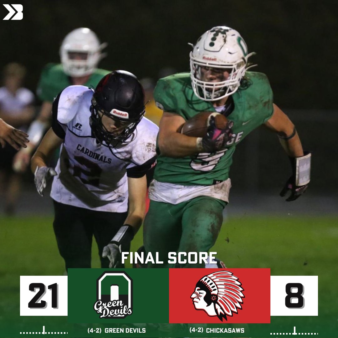 MEAN, GREEN, FIGHTIN' MACHINE!

Osage flexes the defensive muscles and upsets New Hampton!

#iahsfb #ihsaa