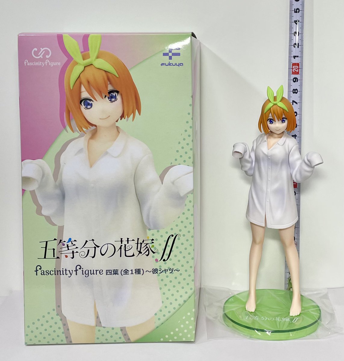 JIB_1919's tweet photo. #JIB+koです♪
9月30日登場
「#五等分の花嫁∬ #Fascinity #Figure #四葉 #彼シャツ」
#開封式&#バランス+#重心♪
重心はやや #表面 で、バランスは #頭側。
少し解ってぃたけんど、#顔 似てる⁇
残すは #五月 ちゃんの登場を待って彼シャツ #コンプw😆✌️
#集めたい 病がとまらねぇー😱💦 https://t.co/2xMBSsbKNu