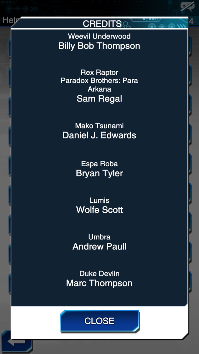 Yugipedia's tweet photo. @BryanFenkart In Yu-Gi-Oh! Duel Links, you're credited (as Bryan Tyler) in the additional voices credits (in addition to your credit for Espa Roba).

Do you happen to remember which other character you voiced? It's likely to be one of these characters:
https://t.co/TzrDrOBlhu https://t.co/1WTzI4eROe