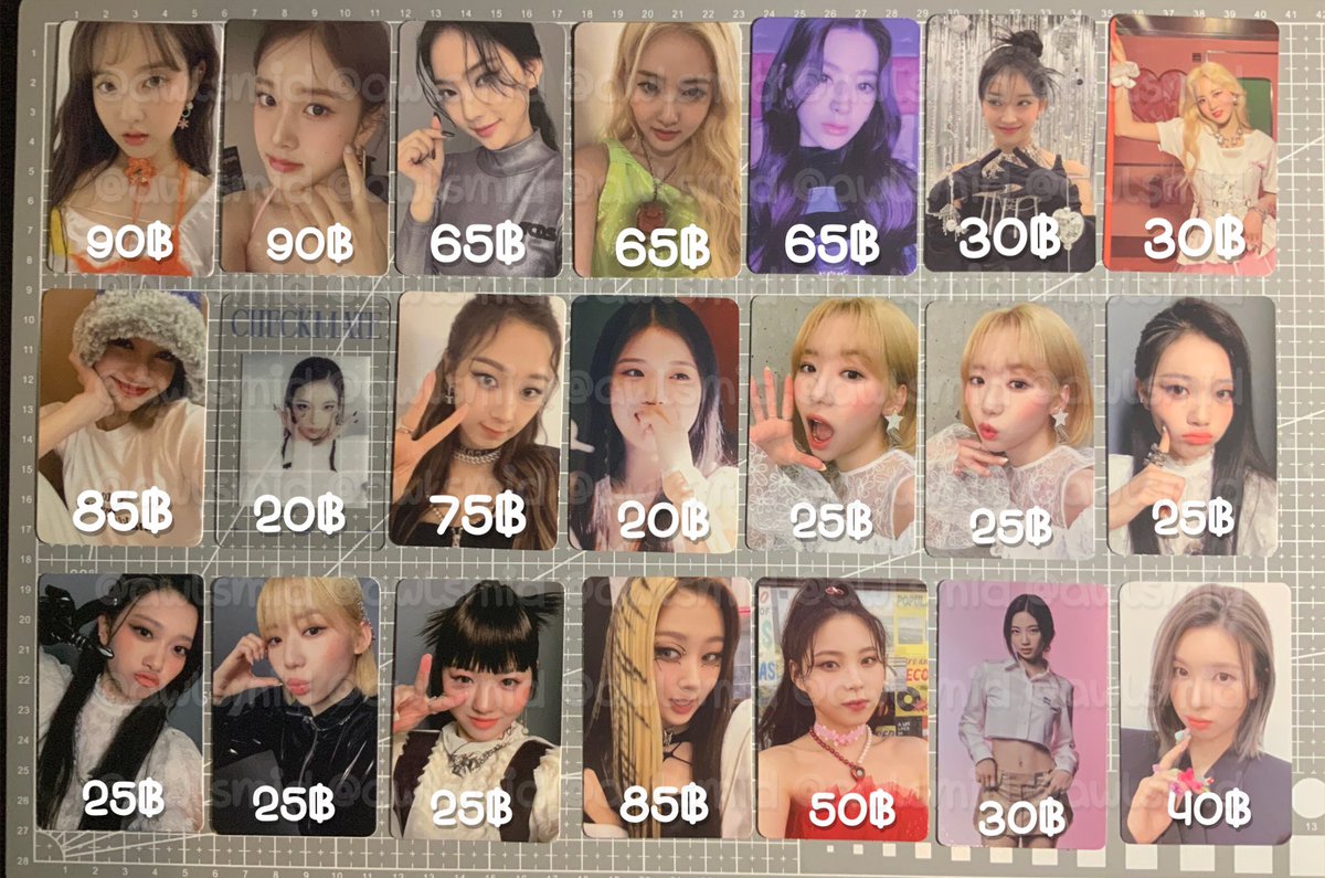 awlsmid's tweet photo. 𖦹 wts // พร้อมส่ง⸝⸝ 🧸

✧ photocard // โฟโต้การ์ด

യ ขอดูเพิ่มเติมได้ค่ะ
⩨ MT // DM⸝⸝⸝⸝ 🤍

♡ ค่าส่ง 📮 30 𓂃
ไม่รับจอง / ผ่อน / มัดจำ

#ตลาดนัดstayc #ตลาดนัดblackpink #ตลาดนัดclassy #ตลาดนัดnmixx #ตลาดนัดaespa #ตลาดนัดitzy #ตลาดนัดlesserafim https://t.co/MsVeLY9NLe