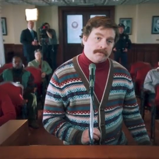 Happy 53rd Birthday to comedy legend, Zach Galifianakis!  