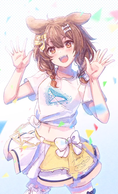 お誕生日おめでとうございますの記念再掲#戌神ころね生誕祭2022 #できたてころね 