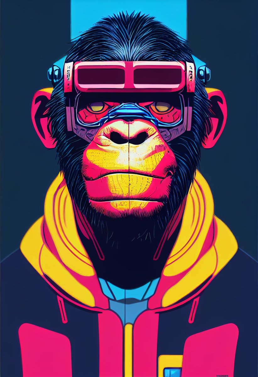 MURDERSAPIENS's tweet photo. Tanaka Corporation tested fusing the AI with some primates, but they totally murdered everyone. Gorgeous 1/1's. Follow and tag two friends for whitelist. #NFTs  #NFTProject #NFTdrop #NFTdrops #nftcollectors #NFTCollection #NFTCommunity #GiveawayAlert #GiveawayNFT #NFTGiveaways https://t.co/aErRlYjkeW