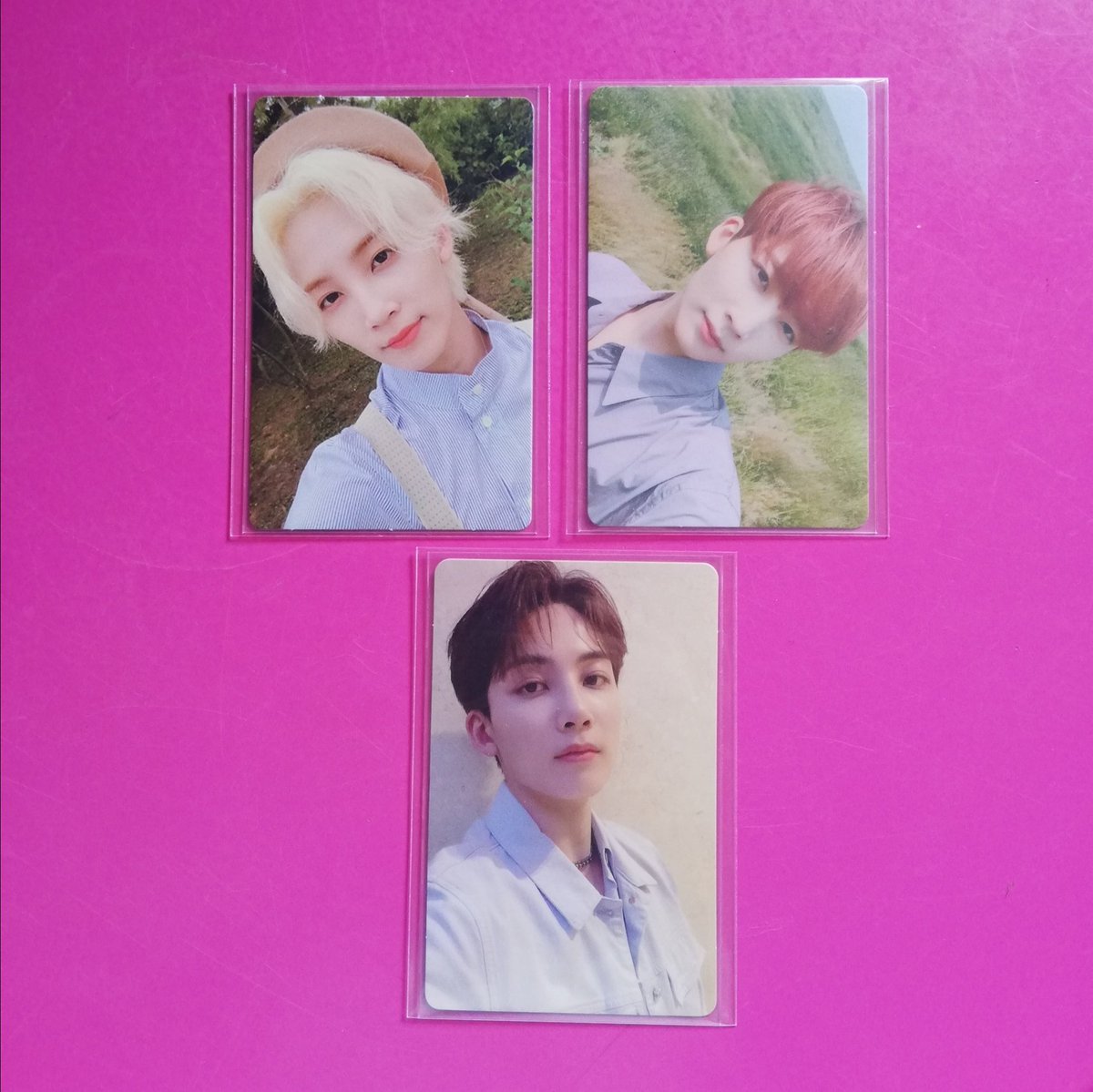 kyuhancart's tweet photo. ー 🛒 ꒰ wts lfb ph ꒱

〰️ JEONGHAN PCS

ꔛ an ode hope beret &amp; you made my day follow - 800
ꔛ 24h lim a - 500

dop: payo / 2 days reservation 
mop: gcash
mod: ggx

reply/dm to claim !! https://t.co/54mawas10c