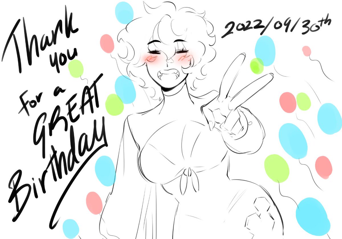 On Sept 30th I realised I've come so far in art and met so many cool people on the way! TY so much for the Bday wishes I love you guys  A LOOOOOT IMMA CRY 