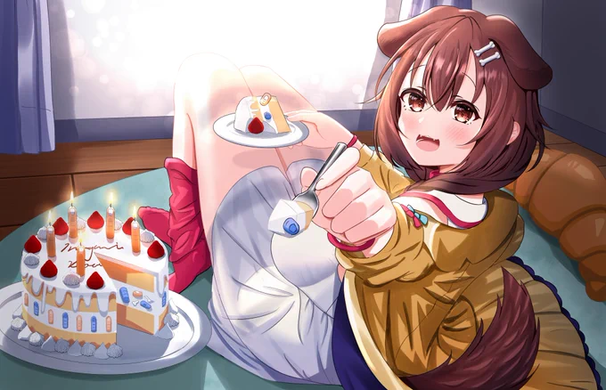 ころさんお誕生日おめでとう!!!ころさんだいしゅきぃぃぃぃぃ～～#戌神ころね生誕祭2022 #できたてころね 