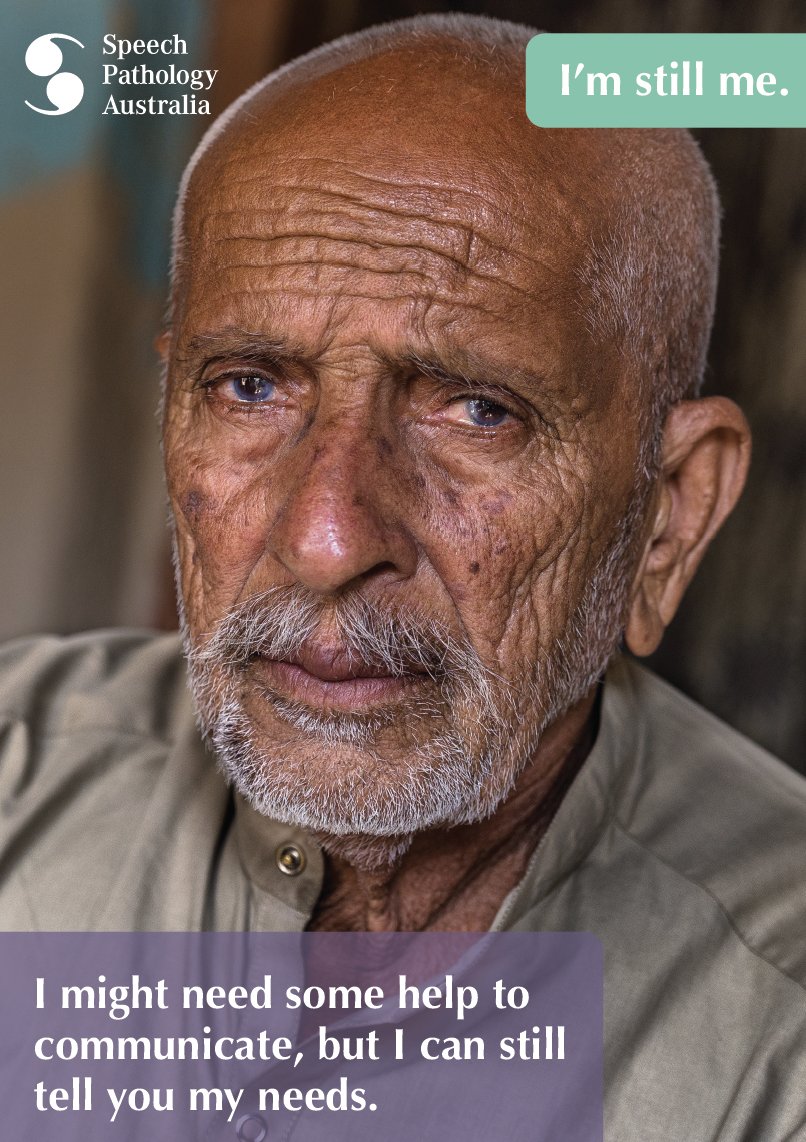 speak_with_rim's tweet photo. Today is the International Day of Older Persons and marks the beginning of @SpeechPathAus's 'Ageing Well campaign', which will run through October. Flick through the images below to understand how #SLPs support older people's communication! 
#SPAageingwell #slp2b #GoSHspeech https://t.co/ARcuSMMpDw