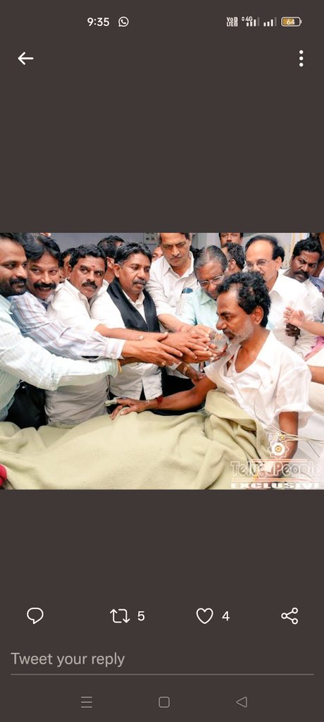SRINIVASKUNSOT2's tweet photo. @KTRTRS @trspartyonline @TelanganaCMO @TelanganaCS @dishatelugu @V6News 
Kcr గారిని అదర్శంగా తిసుకొని VRAల సమస్యల పరిష్కారం కోసం 06.10.2022 నుండి ఆమరణ నిరాహారదీక్ష కు సిద్దం  VRA JAC తెలంగాణ రాష్ట్రం https://t.co/qnxhzIlGK7