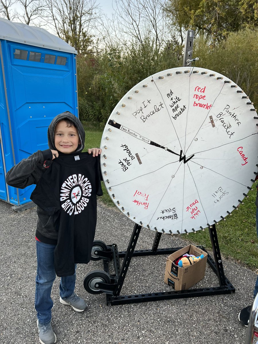 PBBC Homecoming game Big wheel spinner winners! Congratulations &amp; Thank You for supporting your PBBC!