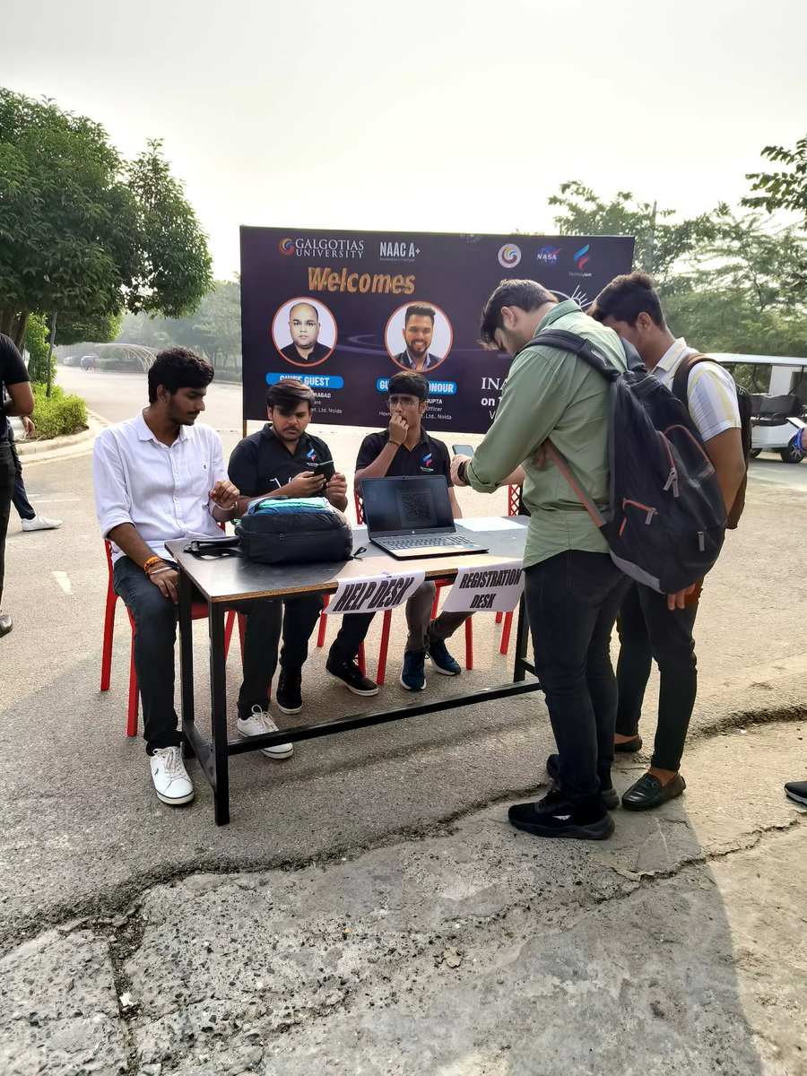 GalgotiasGU's tweet photo. NASA International Space App Challenge at Galgotias University 
Registration Started ✨
@GalgotiasGU
@DGalgotia @NASA
#nasaXgalgotias #spaceAppsXgalgotias
#nasaspacehackthonXgalgotias https://t.co/8gsHP21m8w