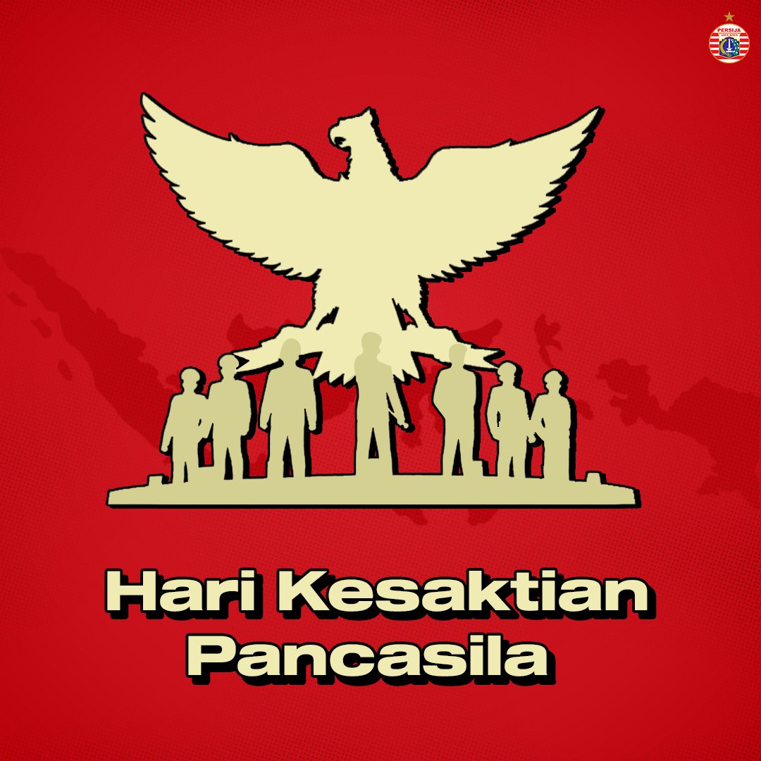 Memperingati Hari Kesaktian Pancasila, 1 Oktober 2022 🇮🇩

Bangkit untuk bersatu, semangat untuk Indonesia ✊

#HariKesaktianPancasila2022 #PersijaJakarta