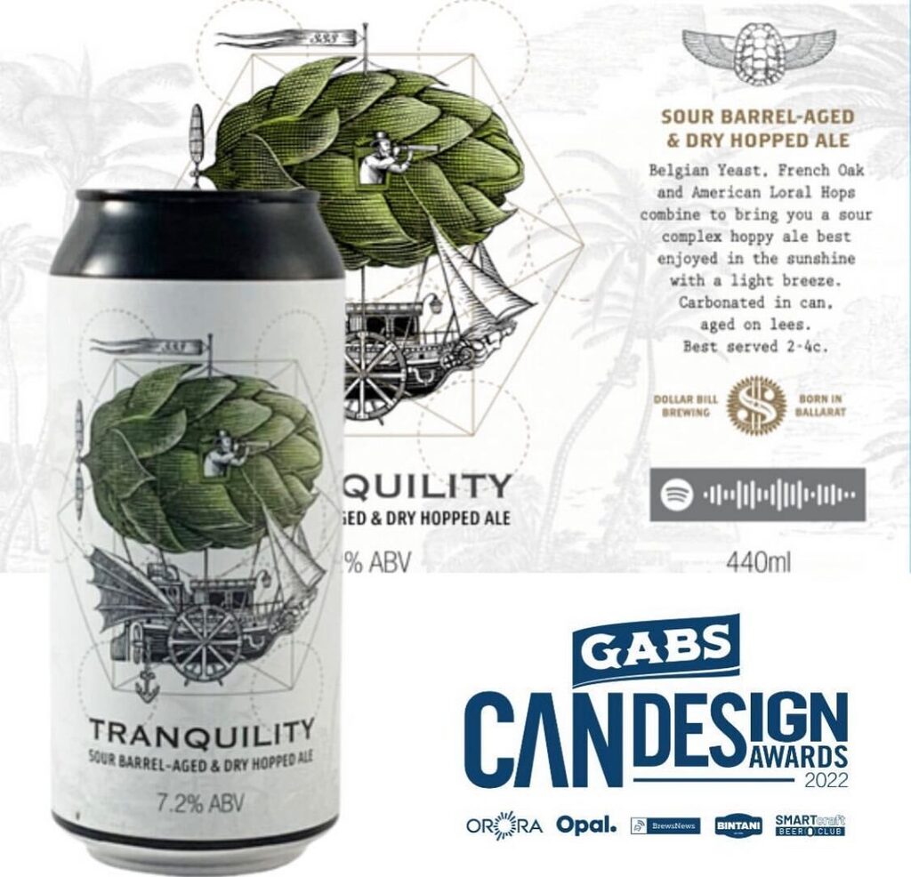 Share in $5000 in beer vouchers!
Head to <a href="/gabsfestival/">GABS Festival</a> follow the link in bio and vote for your favourite can designs.
Each brewery was only allowed to enter one design, we chose Tranquility hand drawn by legendary @the_art_of_craig_mcgill 
Voting closes… instagr.am/p/CjJ9eO6pKAc/