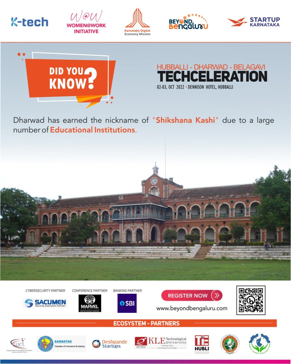 Namma_HD's tweet photo. #DidYouKnow 

Titbits #Facts about Namma #Hubballi-#Dharwad

*VidyaKashi
*Chhota Mumbai
*Commercial &amp; Corporate Hub of North Ka
*2nd Largest City of Ka
*3rd Largest Industrial n Commercial Hub of Ka after Bengaluru &amp; Mangaluru
*Highest No.SSIs in NK

Courtesy:KDEM

@drashwathcn https://t.co/IoOBQPFwc7