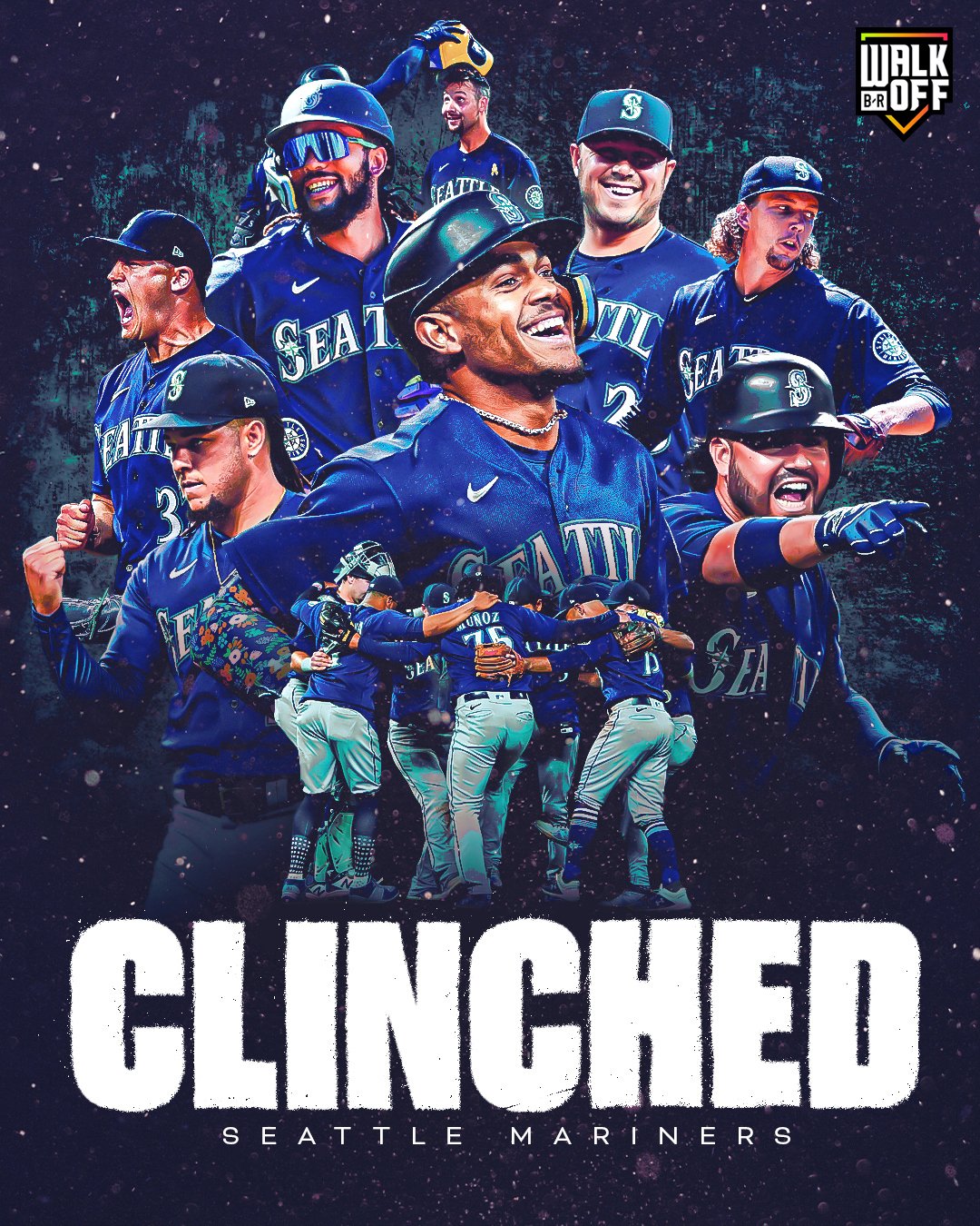 B/R Walk-Off on X: THE SEATTLE MARINERS ARE HEADED TO THE POSTSEASON FOR  THE FIRST TIME SINCE 2001 🚨  / X