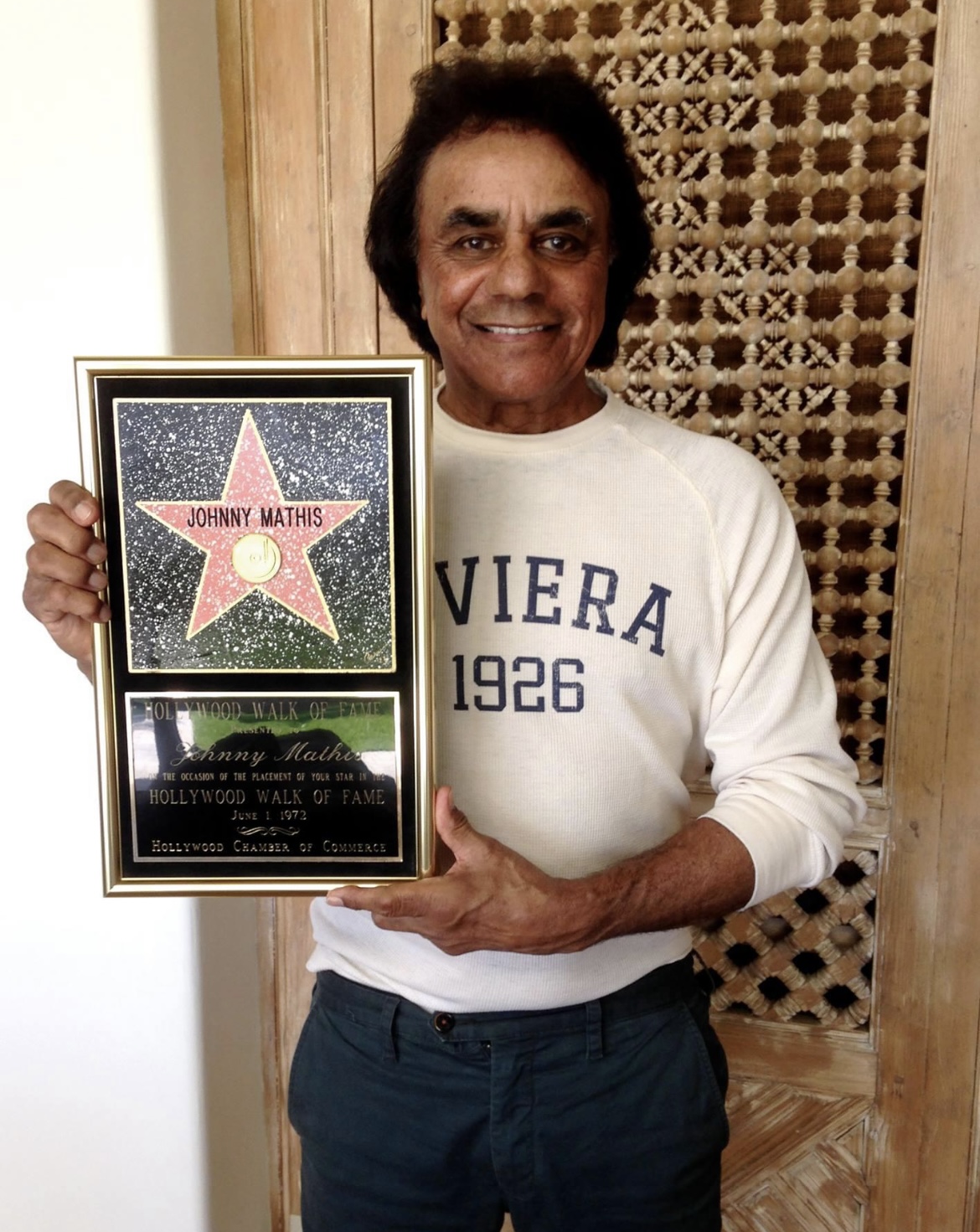 Happy Birthday to Walk of Famer Johnny Mathis! 