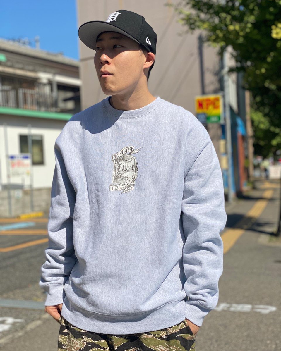 海外輸入】 Samples×Russell athletic コラボ スウェットハーフパンツ