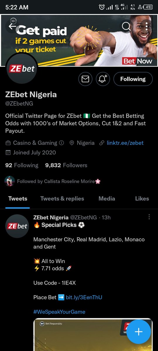 OlamiDivine's tweet photo. @pink_girrll @ZEbetNG Done ✅ https://t.co/5ohjD4zjMM