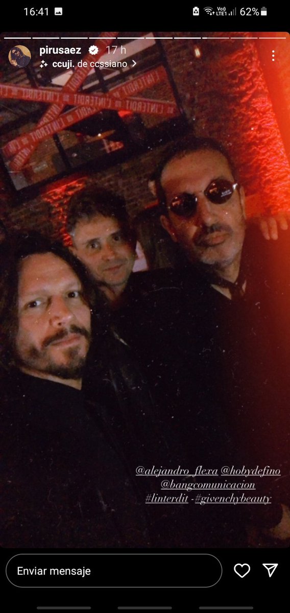 [📲]— Piru ayer en instagram stories