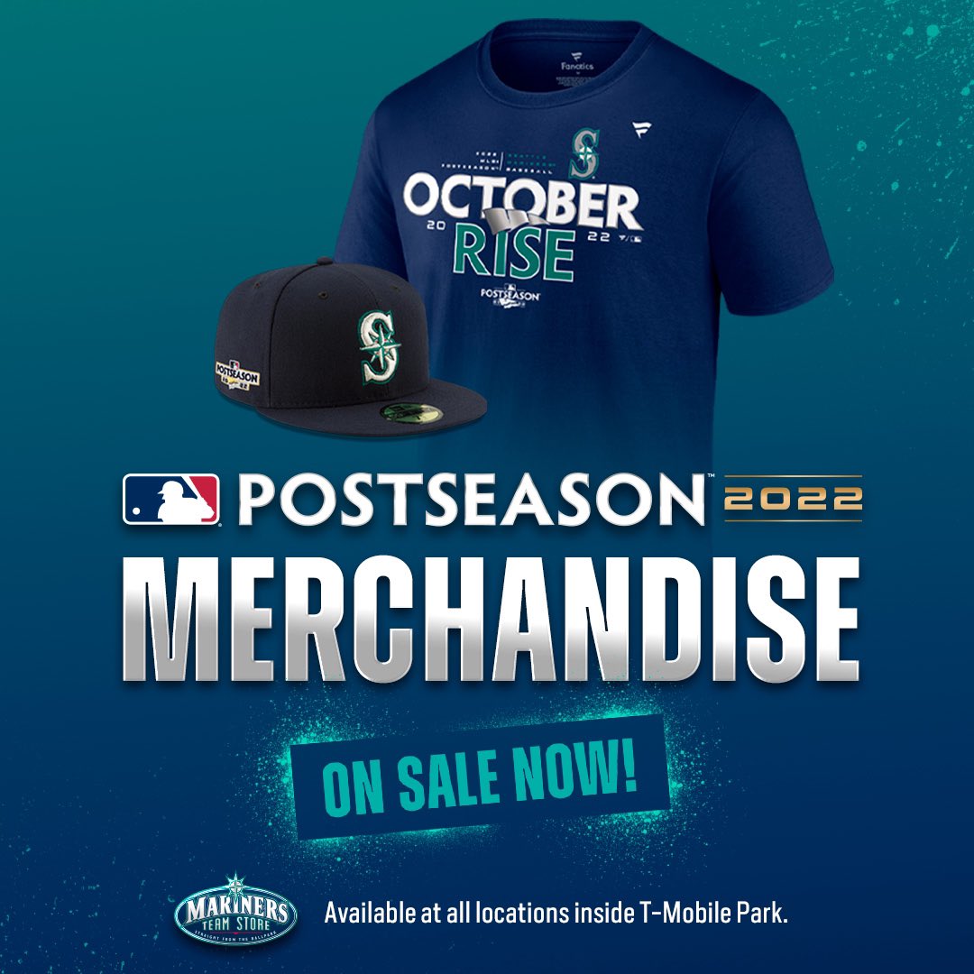 Mariners Team Store on X: 2022 PostSEAson merchandise is
