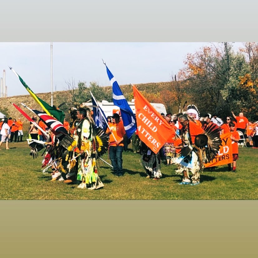 <a href="/Empire_mj/">Empire School Moose Jaw</a> and <a href="/RVCIMJ/">Riverview Collegiate</a> work together to share the truths of the past and hood space for the legacy of trauma that still exists. Together we can create a better tomorrow for every.single.human. 🧡 #TruthAndReconciliation #EveryChildMatters #truthlovecompassion