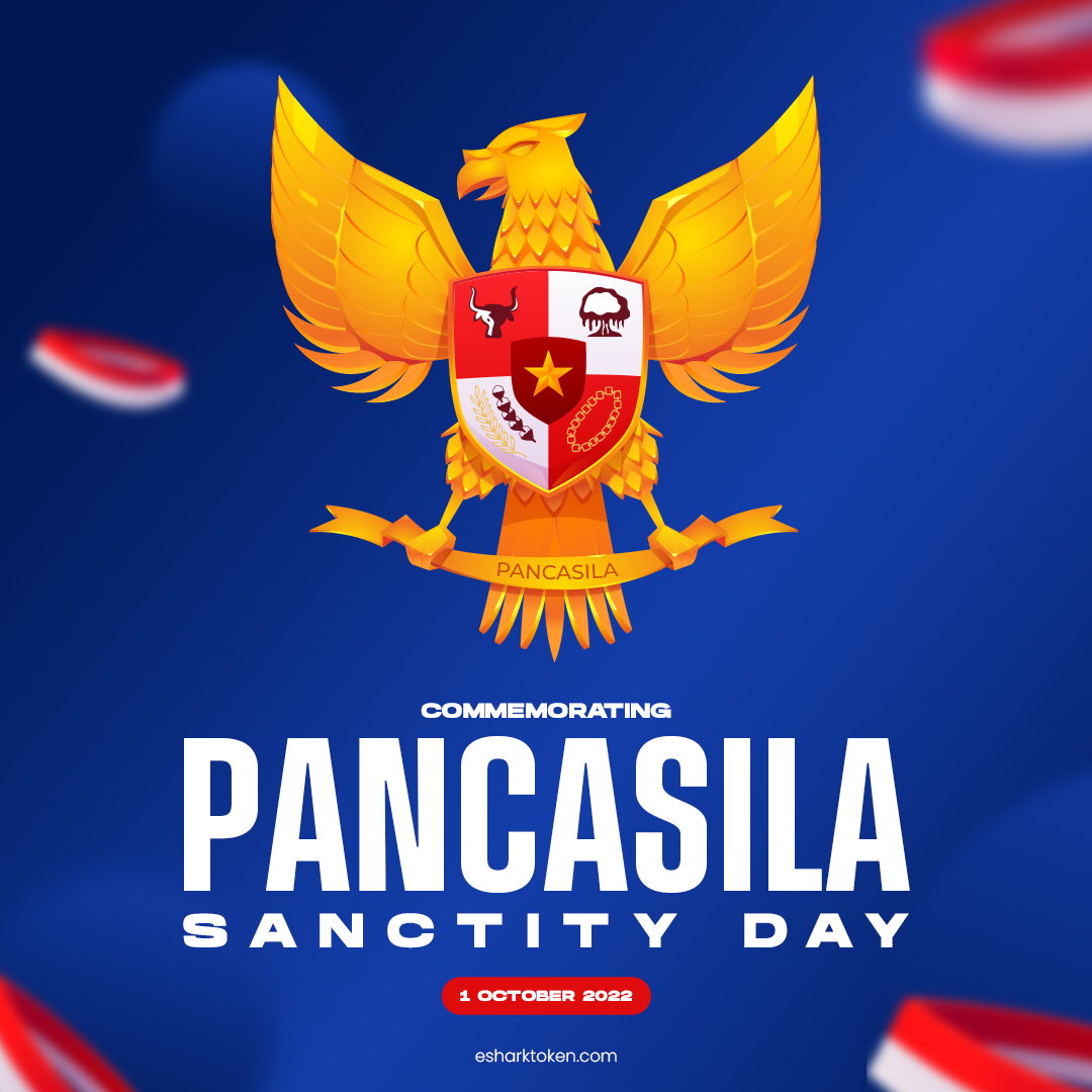 EsharkToken's tweet photo. Hi Sharkie Squads, Happy Pancasila Sanctity Day! Let's raise ourselves from all the adversity in this country.
#esharktoken #tokeneshark #eshk #cryptoforgamers https://t.co/NBzJRP341Z
