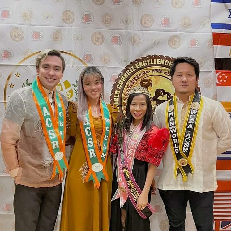 calebmusik21's tweet photo. Thank you World Council Excellence Awards for recognizing #CaZel and awarding us the Prestigious Golden Peacock Awards for Young Prominent Promising Female Artist / Woman of the World and Young Promising & Admired Male Singer Artist / Man of the World. To God be all the Glory! https://t.co/1vnLAf07sR