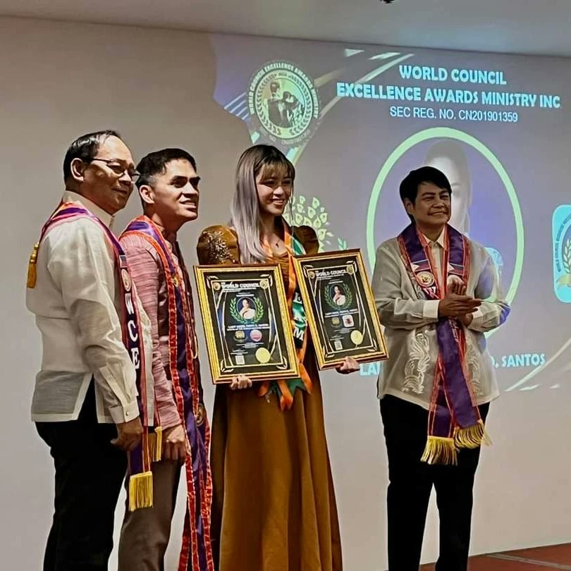 calebmusik21's tweet photo. Thank you World Council Excellence Awards for recognizing #CaZel and awarding us the Prestigious Golden Peacock Awards for Young Prominent Promising Female Artist / Woman of the World and Young Promising & Admired Male Singer Artist / Man of the World. To God be all the Glory! https://t.co/1vnLAf07sR