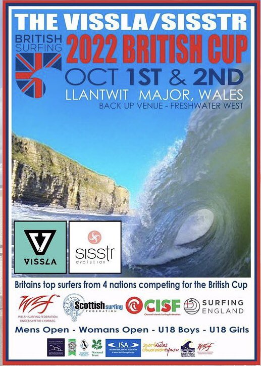 iamliam91's tweet photo. #britshcup this weekend! Show your support for all competitors @WelshSurfingFed @ScottishSurf @channelislandsurffed @SurfingEngland @britishsurfing @visitwales #surfinguk #surfinggb #llanwit #beach #wales https://t.co/BaLDDOlShT