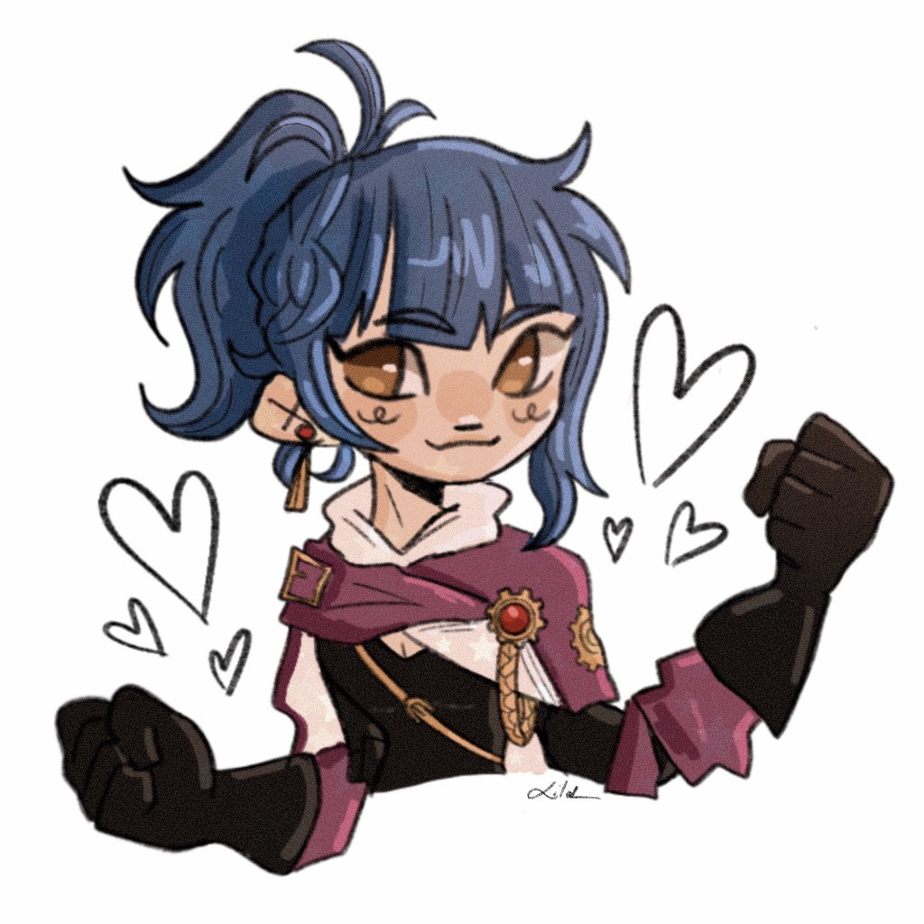 captainludraws's tweet image. drew a quick reginn because i’m meeting her va at a convention tomorrow 

~please don’t reupload/qrt my art~
#reginn #feh #procreate