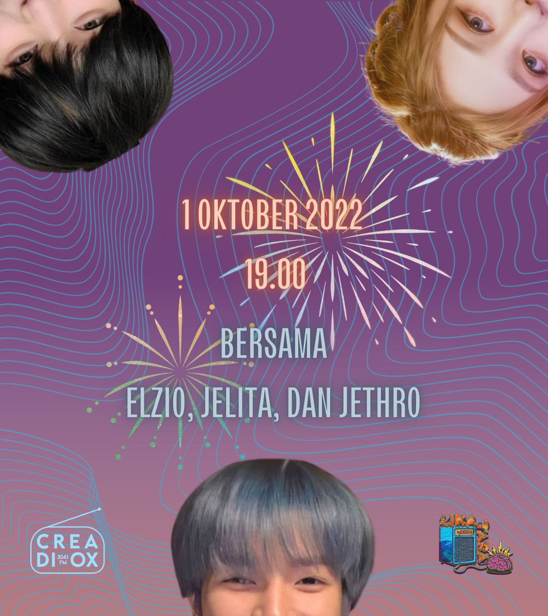 ㅤ
ㅤ
 ️️
ㅤㅤㅤㅤㅤ𝐓𝐎!𝐆𝐀𝐓𝐇𝐄𝐑:
ㅤㅤㅤㅤㅤJelajah Belantika Musik Nusantara
ㅤㅤㅤㅤㅤbersama LIKATARA
ㅤㅤㅤㅤㅤOct 1st — 07:00 PM
⠀⠀⠀ ⠀⠀⠀📍 Studio 204.1 FM
 ️️
ㅤ
ㅤ