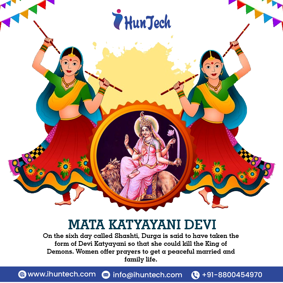 ihuntech's tweet photo. Mata Katyayani Devi
On the six day called Shashti, Durga is said to have taken the form of Devi Katyayani so that she could kill the King of Demons. Women offer prayers to get a peaceful married and family life.
🖥️ https://t.co/98208NTHzk
📩 info@ihuntech.com
📲 +91 88004 54970 https://t.co/6ymBzyu6Fe
