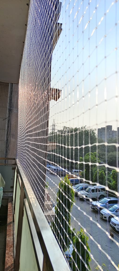 avglobalbirdnet's tweet image. Beautiful looking transparent bird net installed in balcony by Av Global bird netting technical team to restrict pigeons entry .
#transparentbirdnet 
#birdnetinstallation 
#balconybirdnet
#antibirdnet 
#antibirdnetting
#pigeoncontrolnet 
#antipigeonnetting