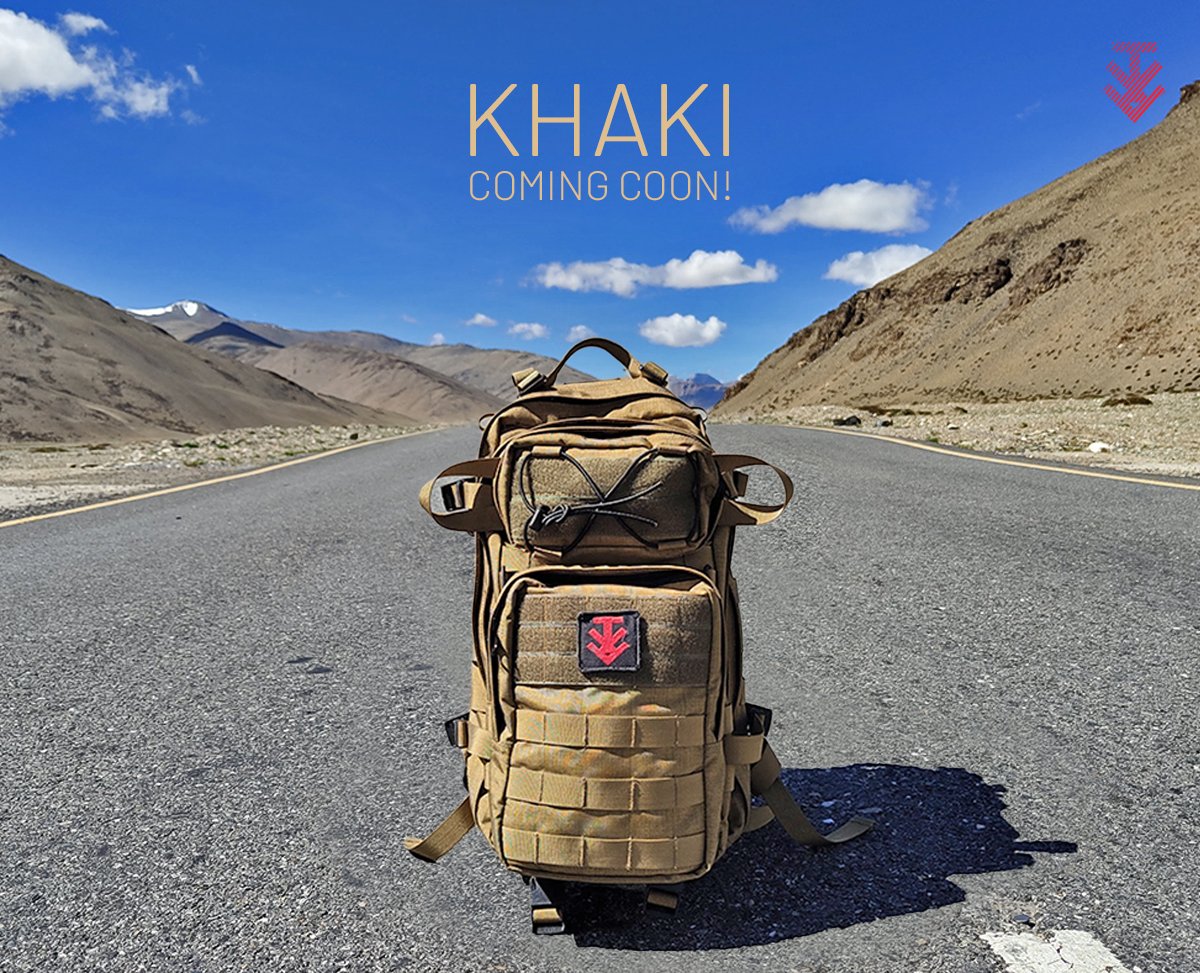 armasentactical's tweet photo. The 35L Assault #TacticalBackpack in Khaki, will soon be available for Pre-Order.
Stay tuned to this space. Adventure awaits!
↳https://t.co/PW6k6I6415
#MakeinIndia #IndianArmy #SpeicalForces #AatmaNirbharBharat https://t.co/jC6eMARbTg