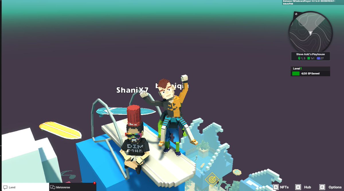 jwitsut's tweet photo. @TheSandboxGame @steveaoki I just participated in the #SandboxAlphaS3Giveaway for a chance to win 500 SAND! Found the high diving board in @steveaoki's Playhouse, check out my screenshot below!
👇

 nice https://t.co/GL5g4ZUC66