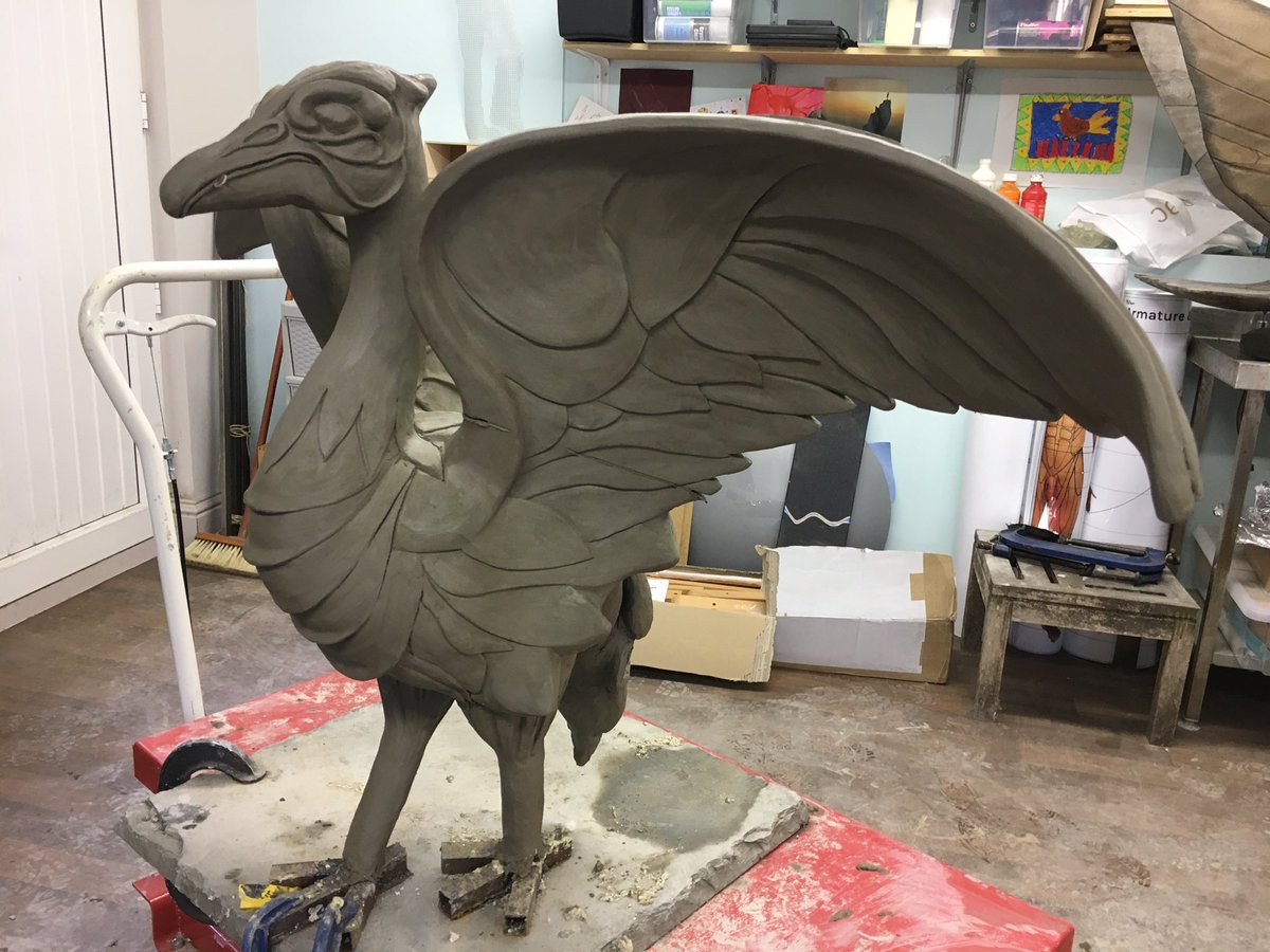 bronze_foundry's tweet photo. A new journey begins with this reproduction of Liverpool’s famous Liver Bird by https://t.co/flN2kI7Qzk which we shall be casting in bronze

#bronzesculpture #bronzefoundry  #bronzecast #bronzecasting #patina #bronzepatina #uk #england #liverpool #liverbird #LiverpoolFC https://t.co/ff1ulZXDFQ