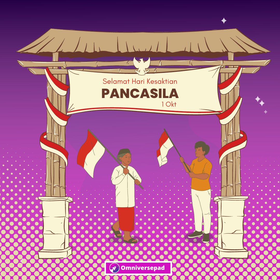 omniversepad's tweet photo. Happy Pancasila Day Omniloversππ
.
.
.
.
.
.#omveducation #OmniMotivation #Omnipad
#Omniversepad #OMVToken
#cryptocurrencies #PlayToEarn https://t.co/7lgH6GasfZ